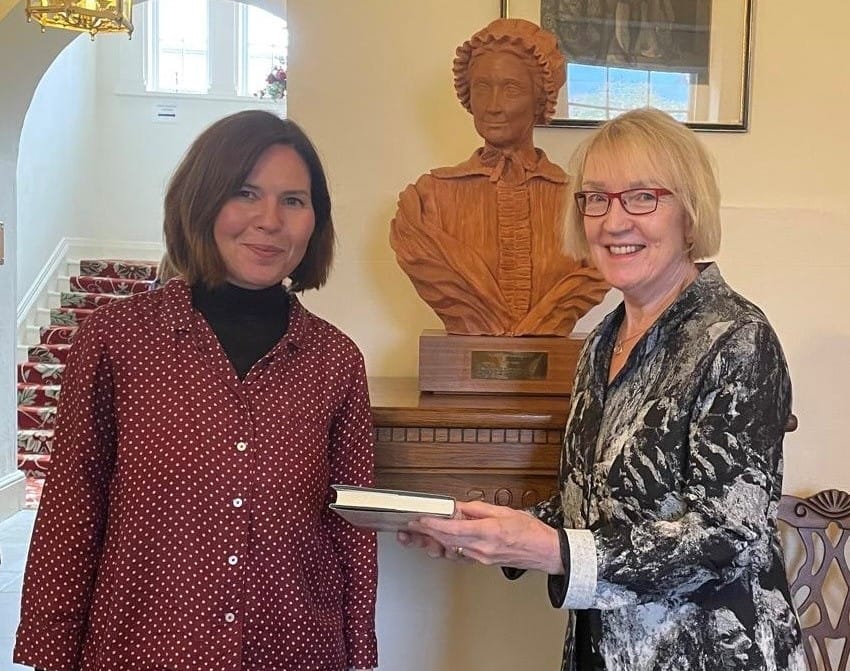 Catriona Kennedy and Norma Sinte